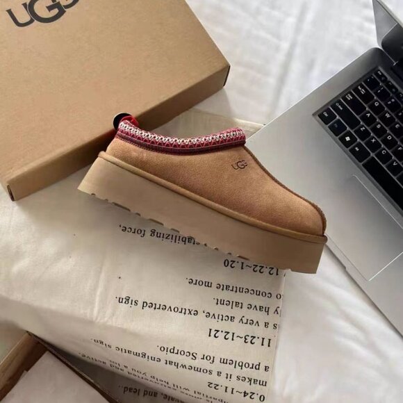 UGG Cozy Fuzzy Slippers (Thick Sole) - Picture 2 of 5